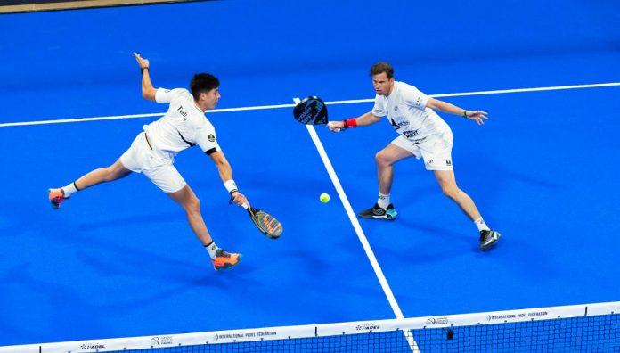 Primera victoria para Paquito y Tello con el sevillano en el revés en los dieciseisavos del Qatar Major 2023