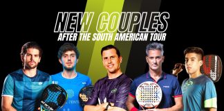 Which are the new couples after the South American tour of World Padel Tour?