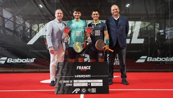 Nuevo título en Francia para Franco Dal Bianco y Maxi Arce en A1Padel