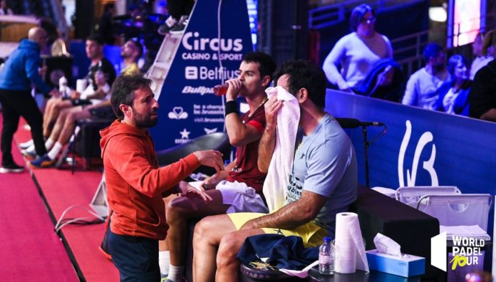 ¿Qué bebidas toman los jugadores de pádel?