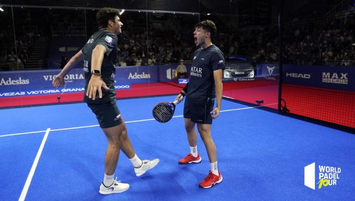 Arturo Coello y Agustín Tapia siguen con su buena racha y ganan en Granada