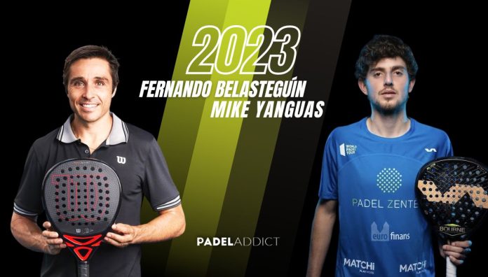 Todo preparado para recibir a la pícara y veterana unión de Fernando Belasteguín y Mike Yanguas