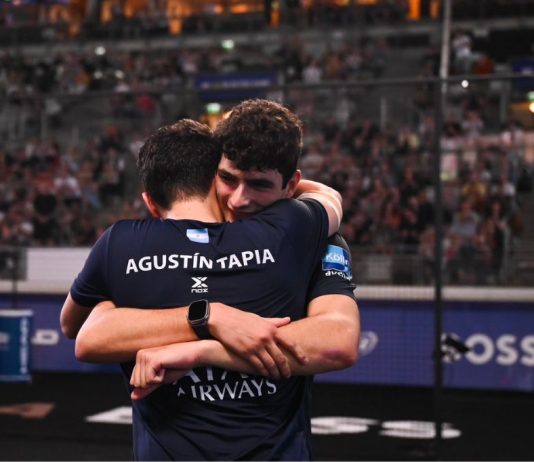 Arturo Coello and Agustin Tapia win in Vienna...their eighth title of the year!