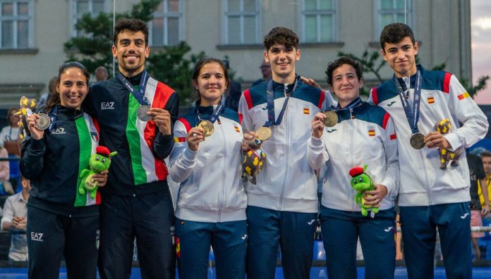 ¡Estas son las parejas que han logrado el oro en pádel en los Juegos Europeos de Cracovia!