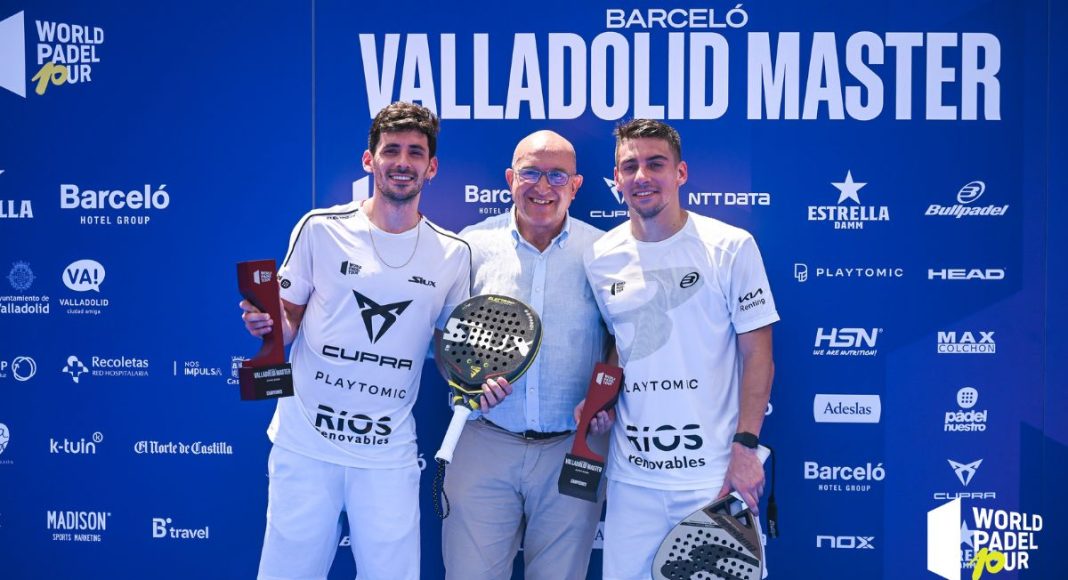 Franco Stupaczuk and Martin Di Nenno cut the streak of the number 1's and win the Valladolid Master
