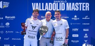Franco Stupaczuk and Martin Di Nenno cut the streak of the number 1's and win the Valladolid Master