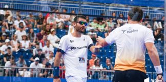 Javi Garrido y Lucas Campagnolo eliminan a la pareja 4 en los dieciseisavos del Valladolid Master 2023