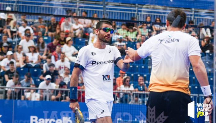 Javi Garrido y Lucas Campagnolo eliminan a la pareja 4 en los dieciseisavos del Valladolid Master 2023