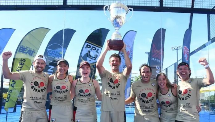 Las Vegas Smash, ganadores de la primera edición de la Pro Padel League