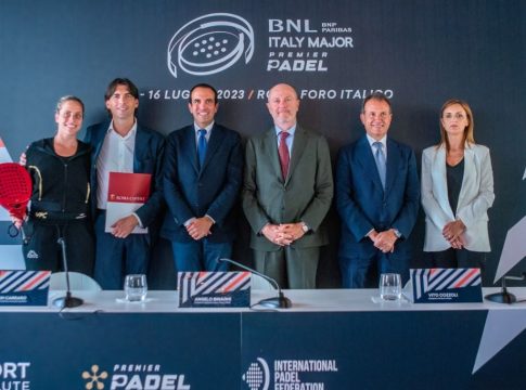 Presentado el BNL Italy Major, el primer torneo de Premier Padel con presencia femenina