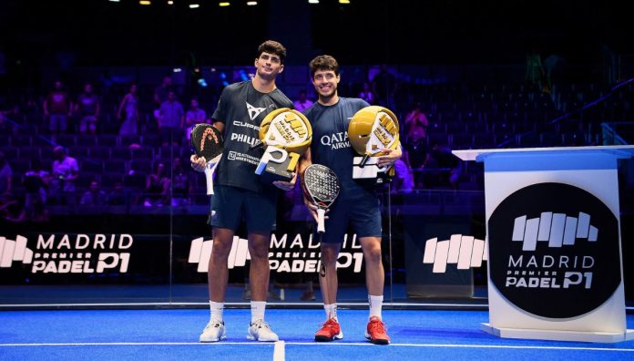 Arturo Coello y Agustín Tapia imponen su ley en la final del Madrid P1