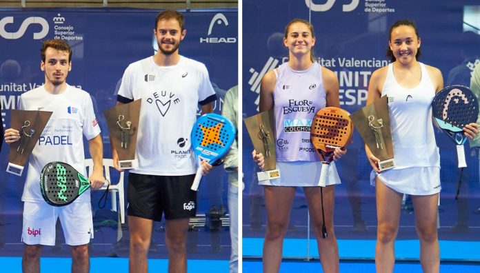 ¡El Campeonato de España de Pádel ya tiene a sus parejas ganadoras!
