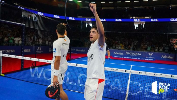 Tapia y Coello superan a unos valientes Ruiz y Tello en la final del Málaga Open