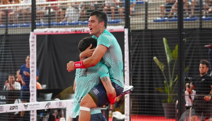 Maxi Arce y Franco Dal Bianco se coronan en Tenerife