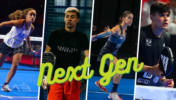 Las mayores promesas del pádel profesional