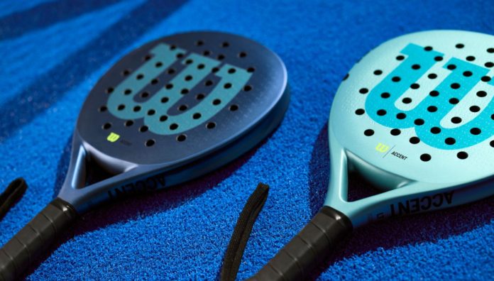 Wilson presenta la colección de palas de pádel Accent, diseñada especialmente para generar potencia sin esfuerzo