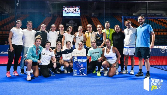 El Adiós emotivo de Eli Amatriain en el World Padel Tour