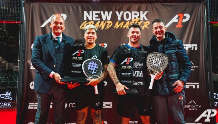 Tito Allamendi y Tolito Aguirre brillan ante los rascaciellos de Nueva York