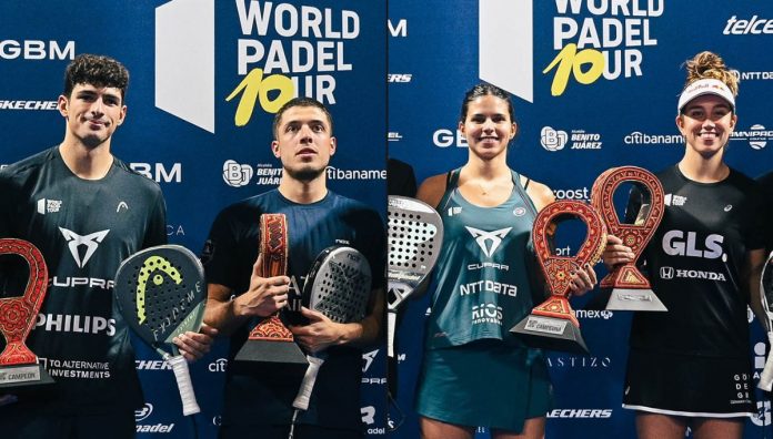 Tapia - Coello y Brea - González se imponen en las finales del México Open 2023