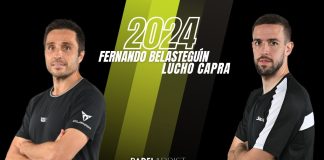 Fernando Belasteguín y Lucho Capra formarán pareja en 2024