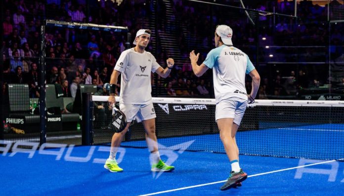¡Juan Lebrón y Alejandro Galán se llevan una final para la historia en Milán!