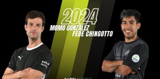 Momo González y Fede Chingotto formarán pareja la próxima temporada