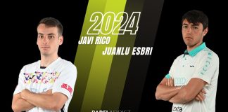 Javi Rico y Juanlu Esbri, pareja 100% valenciana para el circuito Premier Padel