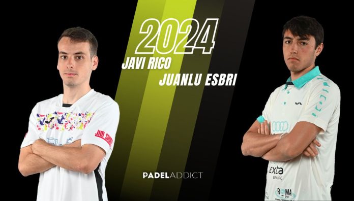 Javi Rico y Juanlu Esbri, pareja 100% valenciana para el circuito Premier Padel