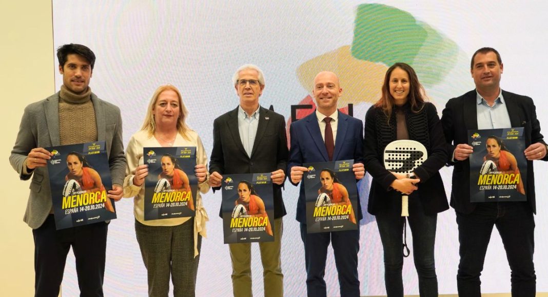 Menorca acogerá un torneo Platinum en el circuito CUPRA FIP Tour