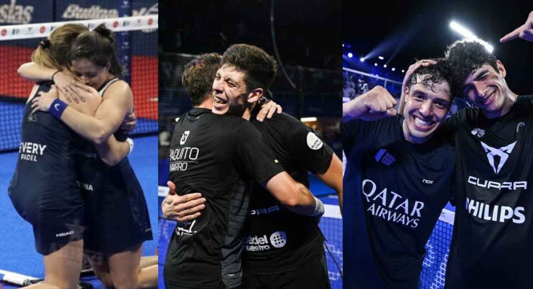 Las parejas que ganaron su primer título en su primera final