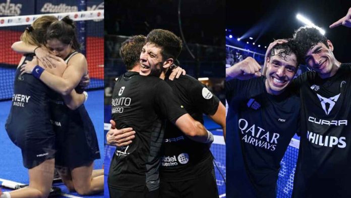 Las parejas que ganaron su primer título en su primera final