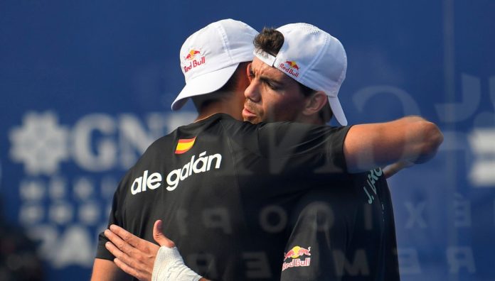 Susto inicial para Lebrón y Galán en los dieciseisavos del GNP Mexico P1