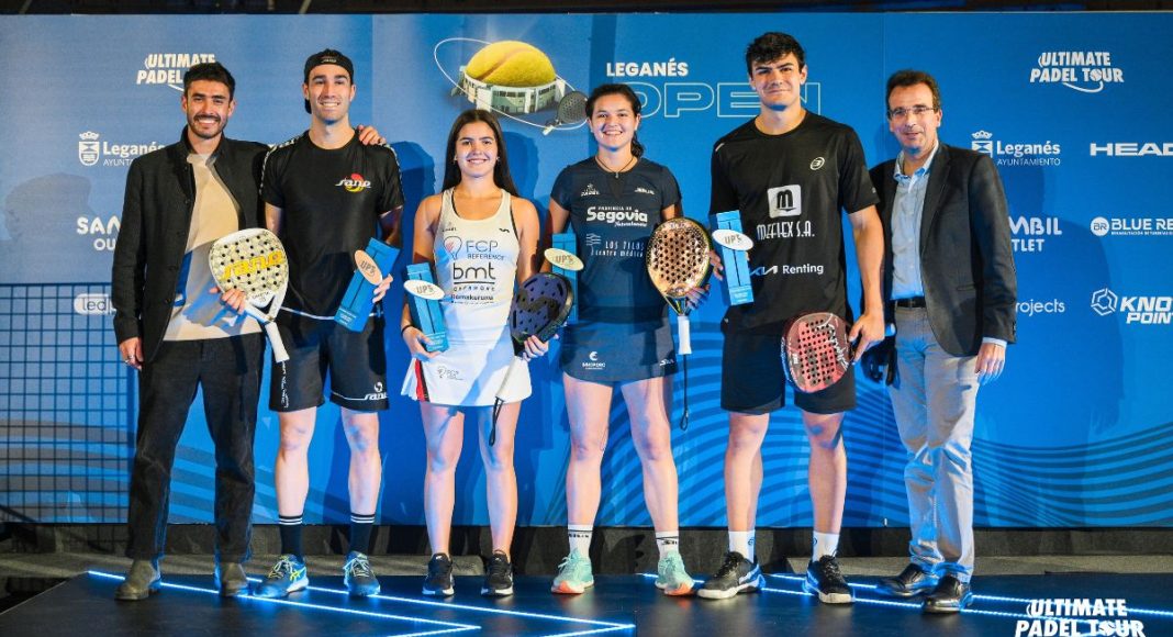 Jimena Velasco - Noa Cánovas y Pablo Cardona Javi Ruiz se proclaman ganadores del UPT Leganés Open