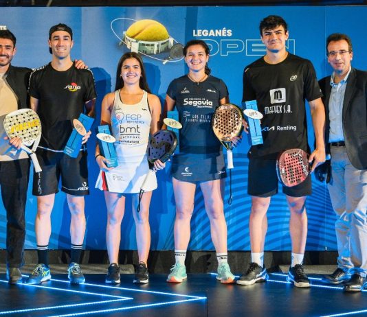 Jimena Velasco - Noa Cánovas y Pablo Cardona Javi Ruiz se proclaman ganadores del UPT Leganés Open