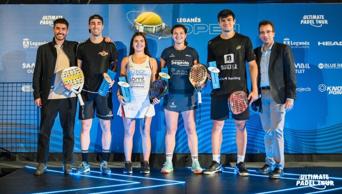 Jimena Velasco - Noa Cánovas y Pablo Cardona Javi Ruiz se proclaman ganadores del UPT Leganés Open