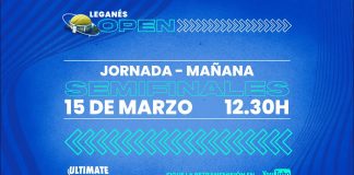 retransmisión semifinales leganés open