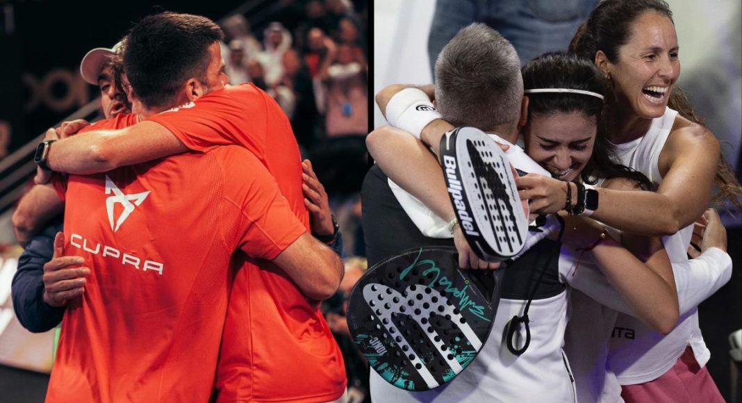 Semifinales del Qatar Major 2024: Yanguas-Garrido y Triay-Fernández alcanzan por primera vez la final