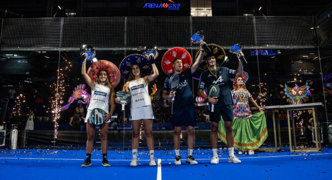 Tapia - Coello y Castelló - Jensen son las parejas ganadoras del GNP Mexico P1