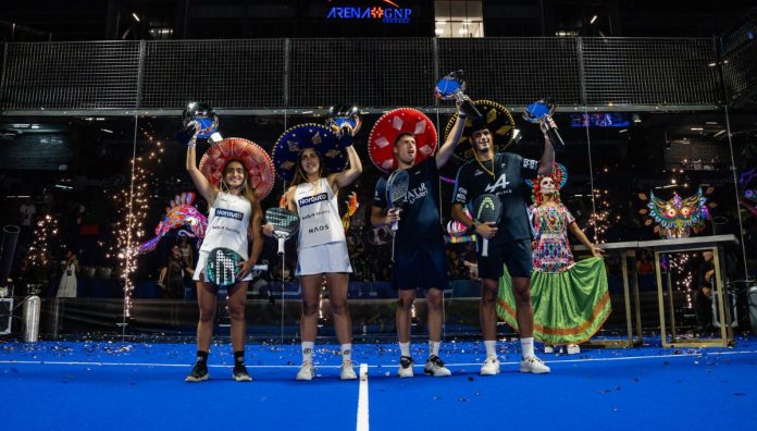 Tapia - Coello y Castelló - Jensen son las parejas ganadoras del GNP Mexico P1