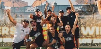 Los Angeles Beat, winners of the Pro Padel League Event 2