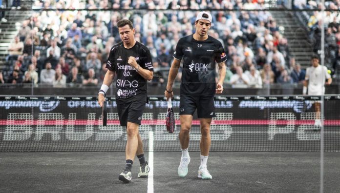 Paquito Navarro y Juan Lebrón sufren en su debut pero ya están en octavos