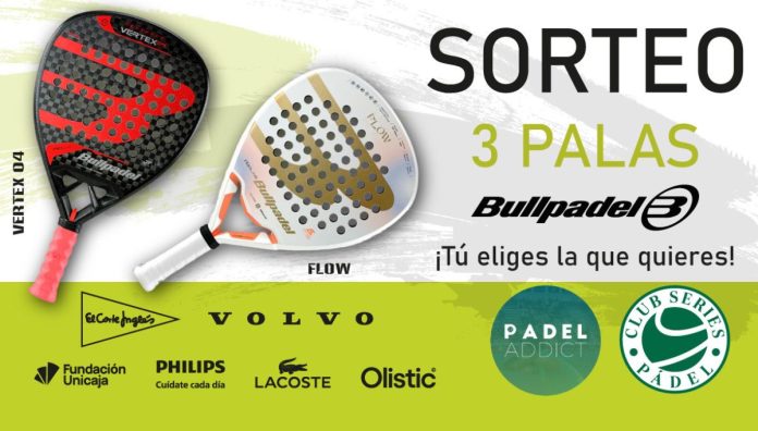 ¡Sorteamos 3 palas de pádel Bullpadel de la gama Proline!
