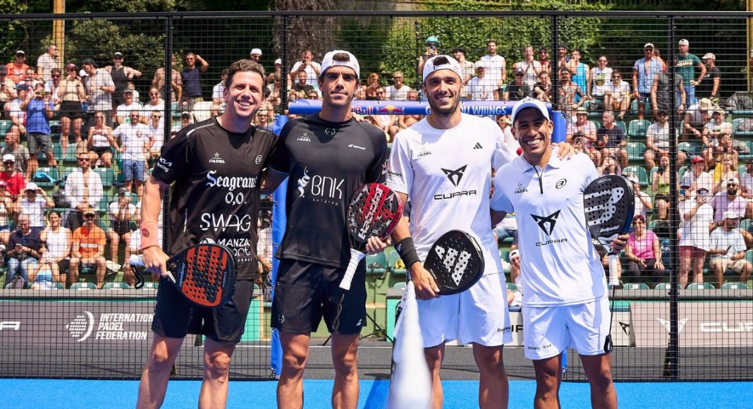 Galan y Chingotto se llevan el partido del año ante Navarro y Lebron en las semifinales del Genova P2