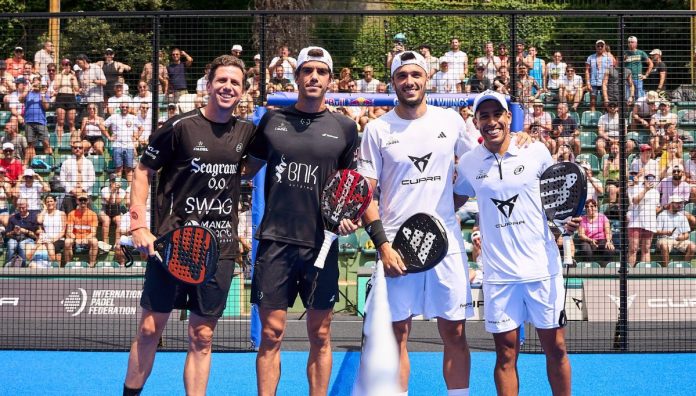 Galan y Chingotto se llevan el partido del año ante Navarro y Lebron en las semifinales del Genova P2