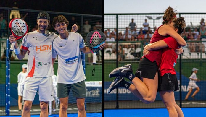 Momo González/Edu Alnso y Carolina Orsi/Nuria Rodríguez ganan el FIP Platinum Sardegna