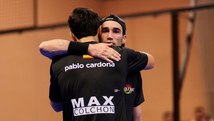 Octavos del Málaga P1: Javi Ruiz y Pablo Cardona despiden a Yanguas y Garrido en su último torneo