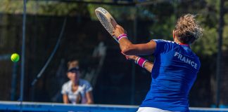The European Padel Championships concluded its first day on Monday