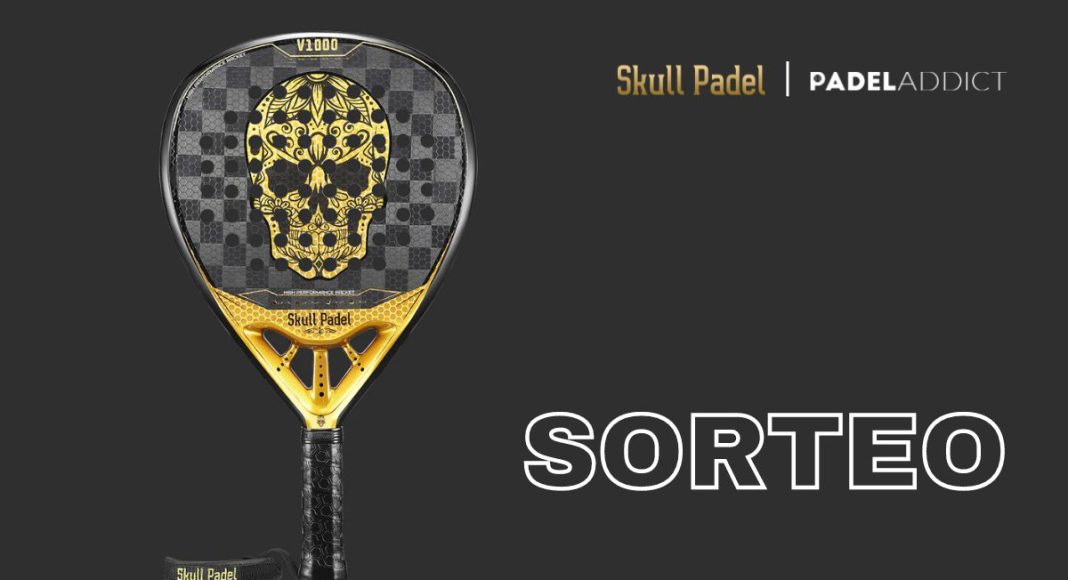 ¡Participa en el sorteo de una pala V1000 - ORO SKULL 18K