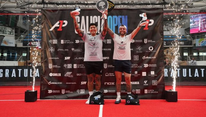 Tolito Aguirre y Gonza Alfonso se convierten en Galicia en la mejor pareja de A1 Padel
