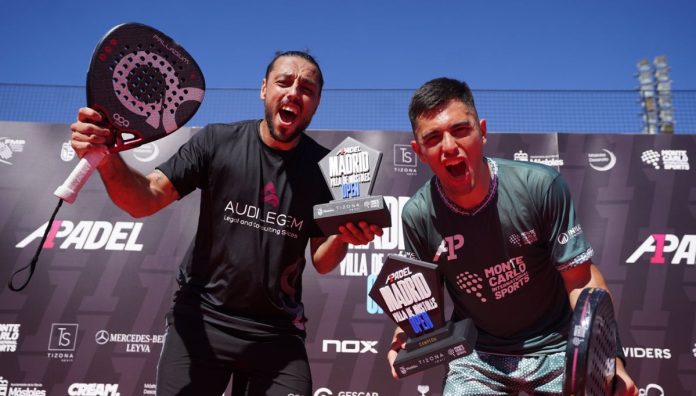 Maxi Arce y Pablo Lijó se proclaman ganadores del Móstoles Open de A1 Padel